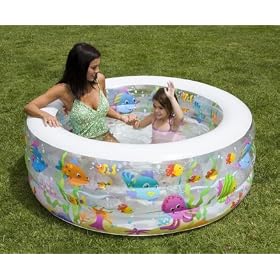 Intex Inflatable AQUARIUM POOL Age 6+ ref 58480