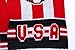USA Patriotic Warm and Cozy Reversible Unisex Soccer Scarf