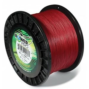 Power Pro 1500 Yard Microfilament Line (150-Pound, Vermilion Red)
