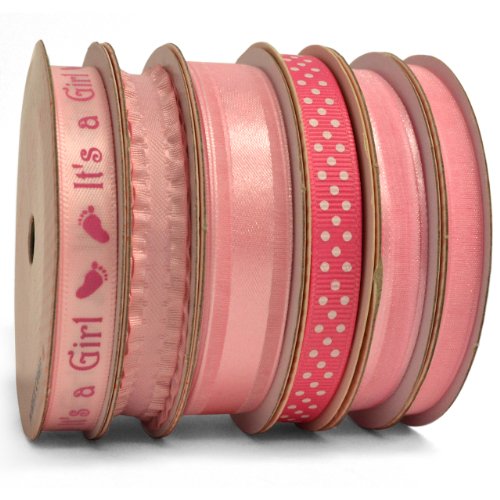 Morex Ribbon 6-Pack Sweet Petite, Baby Girl