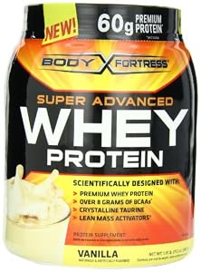 Body Fortress Whey Protein Powder, Vanilla, 31.2 Ounces (885g)  (Pack of 2)