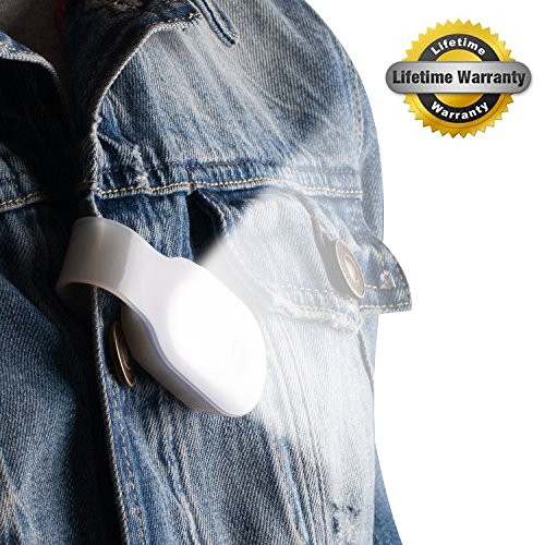 Flashlight, E-TRENDS Clip-on Hands Free LED Flashlight W 3 Modes – Clips On to Clothing or Magnetic Surfaces – Safety Lights for Hiking, Dog Walking or Running – Emergency Light for Home & Vehicle
