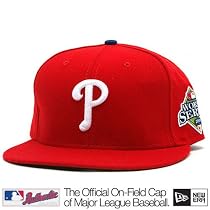 Philadelphia Phillies Authentic Home Performance 59FIFTY On-Field Cap w/2008 World Series Patch