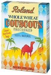 Roland Couscous, Premium Whole Wheat, 12-Ounce Package (Pack of 12)