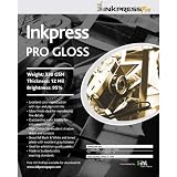 Inkpress PG111720 Pro Gloss Inkjet Paper 11in X 17in 20 Sheets