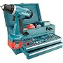 Makita 6271DWAET2 Akku-Bohrschrauber Set 55tlg., 2&hellip von Makita