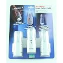 Sylvania THREE PACK, 3 in 1 LED Light, Nightlight, Rechargeable Flashlight, Power Failure Back-up Light