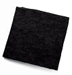 Hugger Mugger Wool Non-woven Yoga Blanket (Black)