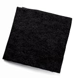 Hugger Mugger Wool Non-woven Yoga Blanket (Black)