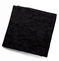 Hugger Mugger Wool Non-woven Yoga Blanket (Black)