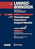 Thermodynamic properties of inorganic materials