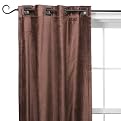City Velvet Window Panel - Copper