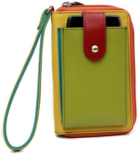 Leather Phone Super Case Wristlet Wallet