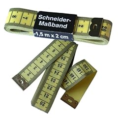 1 Schneider - Ma�band / Bandma�, 150 cm gelb, Schneiderma�band, 0037