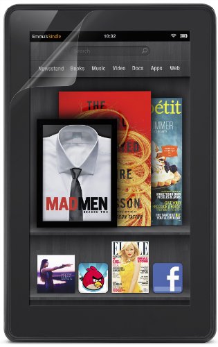 Belkin Kindle Fire 2 Pack Clear Screen Protector w/ Cleaning Cloth - Lifetime Warranty