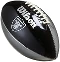 Wilson NFL Team Logo Underglass Football (Oakland Raiders)
