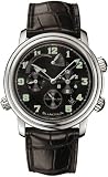 Blancpain Men's 2041.1130M.53B Leman GMT Alarm Watch