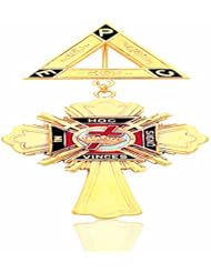 Masonic 10K Yellow Gold Brooches