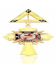 Masonic 10K Yellow Gold Brooches