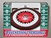 TEXAS TECH RED RAIDERS Mini-Replica NCAA Football CHRISTMAS ORNAMENT (Star Design)