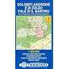 Dolomiti Agordine e di Zoldo: Wanderkarte Tabacco. 1:50000