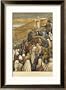 Jesus Preaches the Sermon on the Mount Framed Art Poster Print by James Tissot, 24x32
