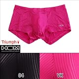 【トリンプ】HOM Design ストライプヒップハングボクサー