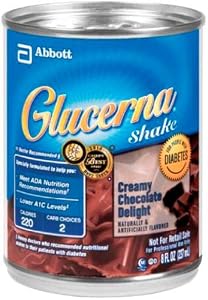 Glucerna Shake Nutritional Supplement ( GLUCERNA THERAPUTC NUTR, CHOC, 8OZ CAN ) 24 Each / Case