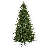 9' Pre-Lit Colorado Pine Christmas Tree - Multi Color Lights