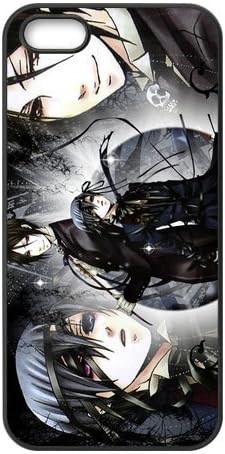 Anime Black Butler Sebastian and Ciel Custom Design Apple Iphone 5 5s Hard Case Cover phone Cases Covers