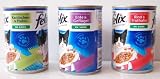 6 x 400g Katzenfutter Felix - Ente & Gefluegel in Sosse -
