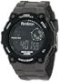 Armitron Men's 408218GRY Chronograph Black and Gray Resin Digital Sport Watch