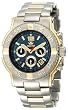 REACTOR Men's 75103 Critical Mass Chronograph Blue Dial Two-Tone Watch
