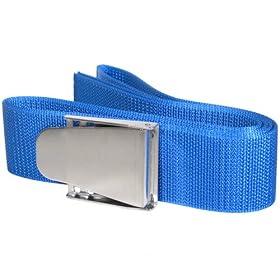 Aqua Weight Belt with Stainless Steel Buckle