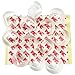 BOGZON Furniture Corner & Edge Safety Guards/Bumpers With Free 3M Adhesive Tapes - Premium Quality Childproof Furniture Protectors, Set of 12, Clear and Round