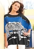 Jessica London Plus Size Printed Tunic