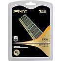 PNY OPTIMA 1GB  DDR 400 MHz PC3200  Desktop DIMM Memory Module MD1024SD1-400