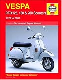 Haynes Service and Repair Manual Vespa P/PX125, 150 & 200