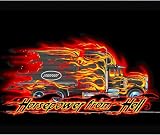 Simran SB-139 Swigs Trucker Design 50 x 60 Inch Full Color Polar Fleece Blanket