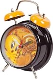 Childrens Alarm Clock Tweety sparkeling - analog - quartz - 10cm