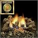 Monessen 24" Vent Free Charred Timber Gas Log Set (Remote Ready)
