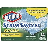Clorox ScrubSingles, Kitchen, Citrus Blend, 14 Count