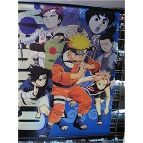 Naruto: Naruto and Friends (blue) 60x90cm Wallscroll