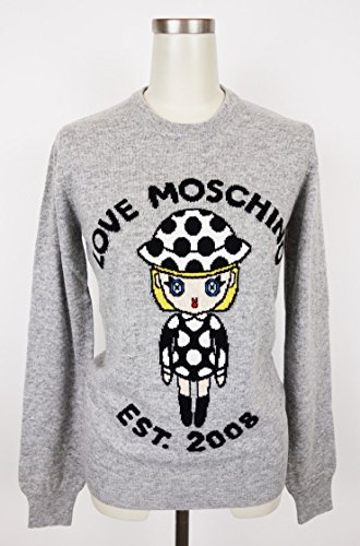 (ラブ・モスキーノ)LOVE MOSCHINO 女の子柄ニット