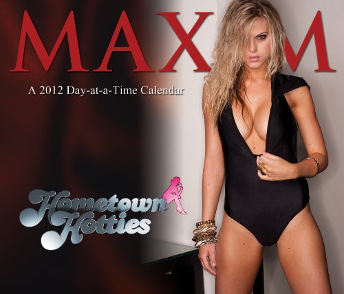 Maxim Hometown Hotties 2012 Day At A Time Box Calendar