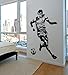 GARETH BALE WALL ART FOOTBALLER, Sticker, Wall Art, Mural, Giant, Large, Decal, Vinyl (100cm (W) x 147cm (H) - Ex Large)