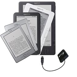 Portable Emergency AA Battery Charge Extender for the Amazon Kindle / DX / Touch / Keyboard (WiFi and 3G) - uses Gomadic TipExchange Technology