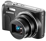 Samsung WB500 Digitalkamera (10,2 Megapixel, 10-fach opt. Zoom, 24mm Ultra-Weitwinkel, 6,9 cm (2,7 Zoll) Display, Bildstabilisator) schwarz