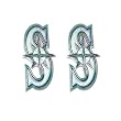 Seattle Mariners Post Stud Logo Earring Set Mlb Charm