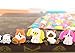 ONOR-Tech 4 Sheets Cute Lovely 3D DIY Decorative Adhesive Sticker Tape / Kids Craft Scrapbooking Sticker Set for Diary, Album (Cartoon Animal)